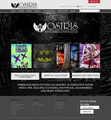 Osiris Clothing UK